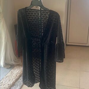 Jantzen Black swimsuit coverup